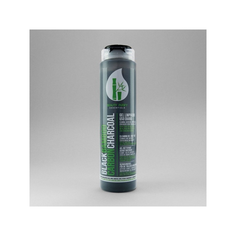 Čisticí gel s uhlím od Black Bamboo Beauty Purify Essentials 200 ml
