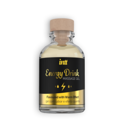 Gel De Masaje Con Sabor A Bebida Energetica Intt 30Ml