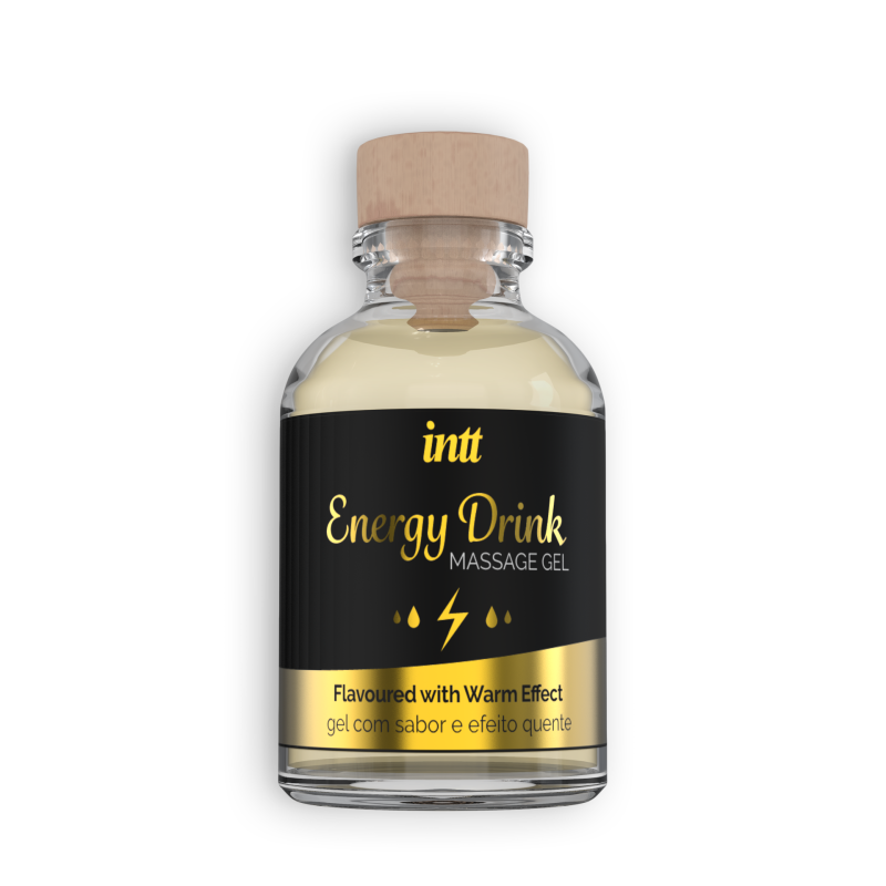 Gel de Massagem Com Sabor a Bebida Energética Intt 30ml