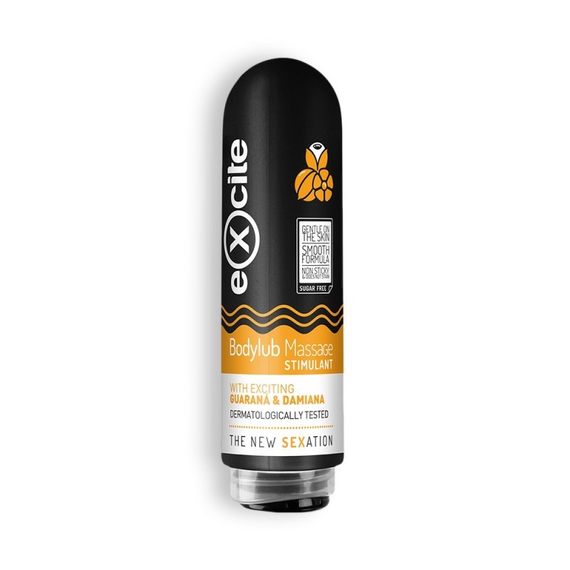 Gel za masažu Excite Bodylube od guarane i damiane 200 ml Gel za masažu Excite Bodylube od guarane i damiane 200 ml