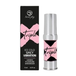 Gel Estimulant Triple X Unisex Secret Play 15Ml