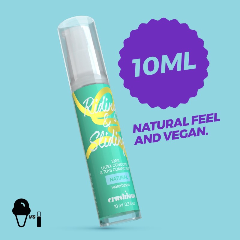 Vesipohjainen liukuvoide Riding & Sliding Crushious 10 ml