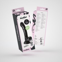 Hudini Analinis Dildo Želė Juodas Crushious