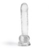 Hudini Consolador Anal de Gelatina Transparent Crushious