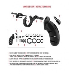 Fekete Man Cage 02 Ketrec