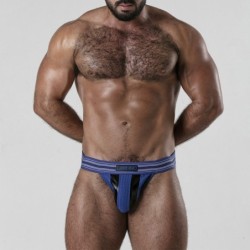 Jockstrap Backroom Bottomless Locker Gear Albastru 42 XL