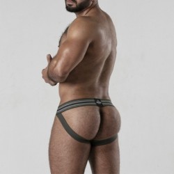 Jockstrap Backroom Bottomless Locker Gear haki krāsā 38 M izmērs