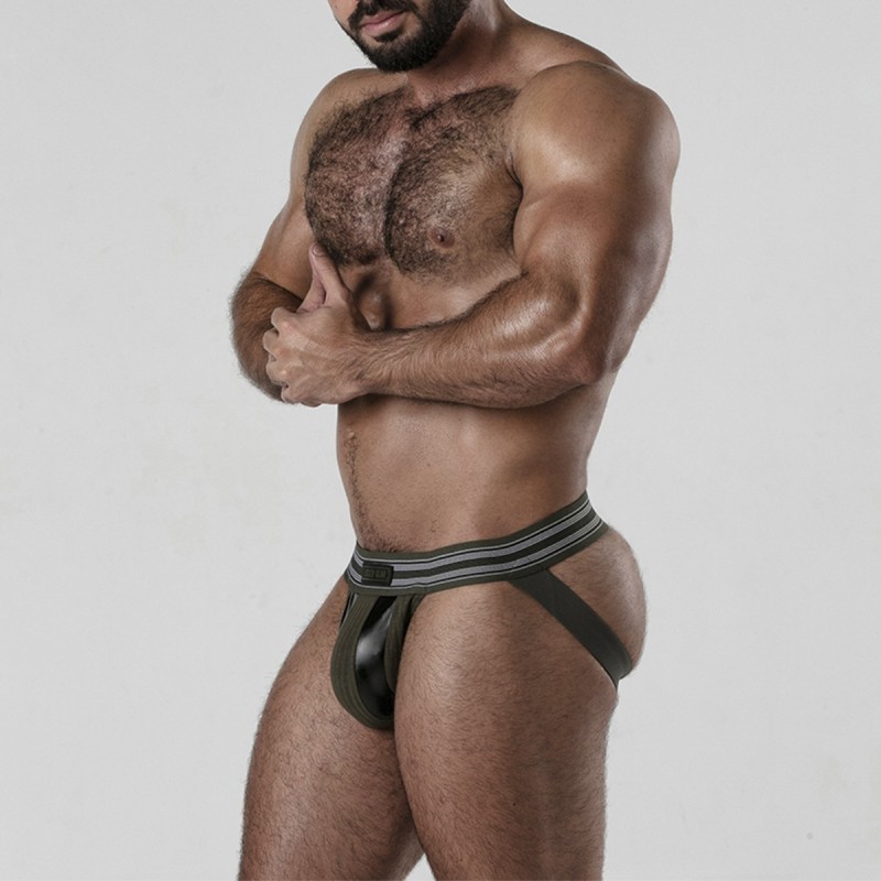 Jockstrap Backroom Bottomless Locker Gear khaki värvi, suurus 40 L