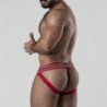 Jockstrap Backroom Bottomless Locker Gear Piros 42 XL
