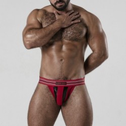 Jockstrap Backroom Bottomless Locker Gear Roșu 44 XXL