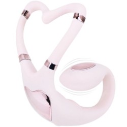 Venus Double Stimulateur Clitoris & Point G App Gratuite Rose
