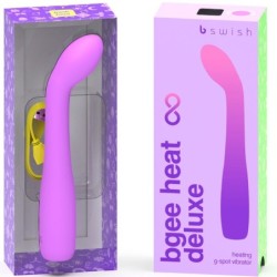 Bgee Heat Infinite Deluxe Genopladelig Vibrator Silikone Lavendel