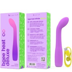 Bgee Heat Infinite Deluxe Vibrator Reîncărcabil Silicon Lavandă