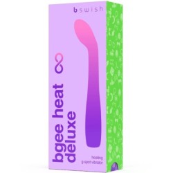 Bgee Heat Infinite Deluxe Vibrator Polnilni Silikonski Sivka