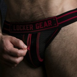 Jockstrap Massive Rude Locker Gear Rdeča 40 L