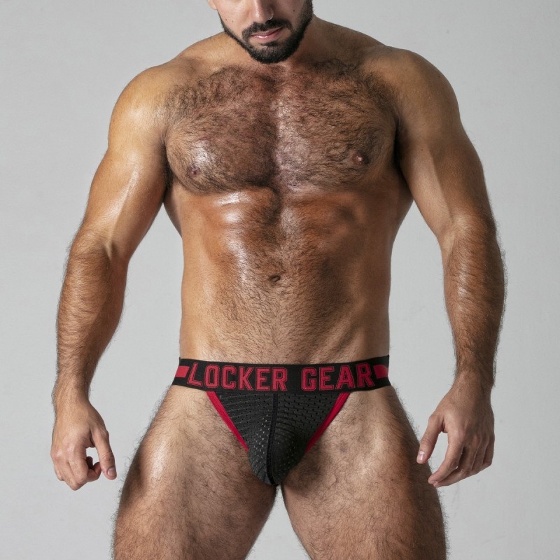 Jockstrap Push It Locker Gear Piros 40 L