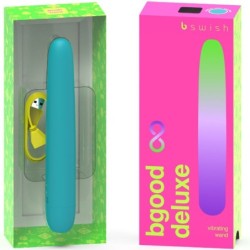 Bgood Infinite Deluxe Oplaadbare Siliconen Vibrator Blauw