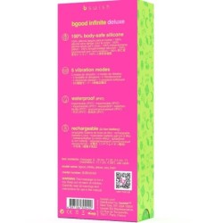 Bgood Infinite Deluxe Uzlādējams Vibrators Zilā Silikona