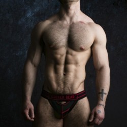Jockstrap Watch It Hard Locker Gear Rdeča 42 XL