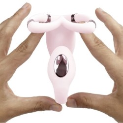 Venus Dual Clitoral & G-Spot Stimulator Free App Pink