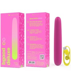 Bgood Infinite Deluxe Vibrator Polnilni Silikonski Roza
