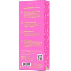 Bgood Infinite Deluxe Vibrador Recarregable Silicona Rosa