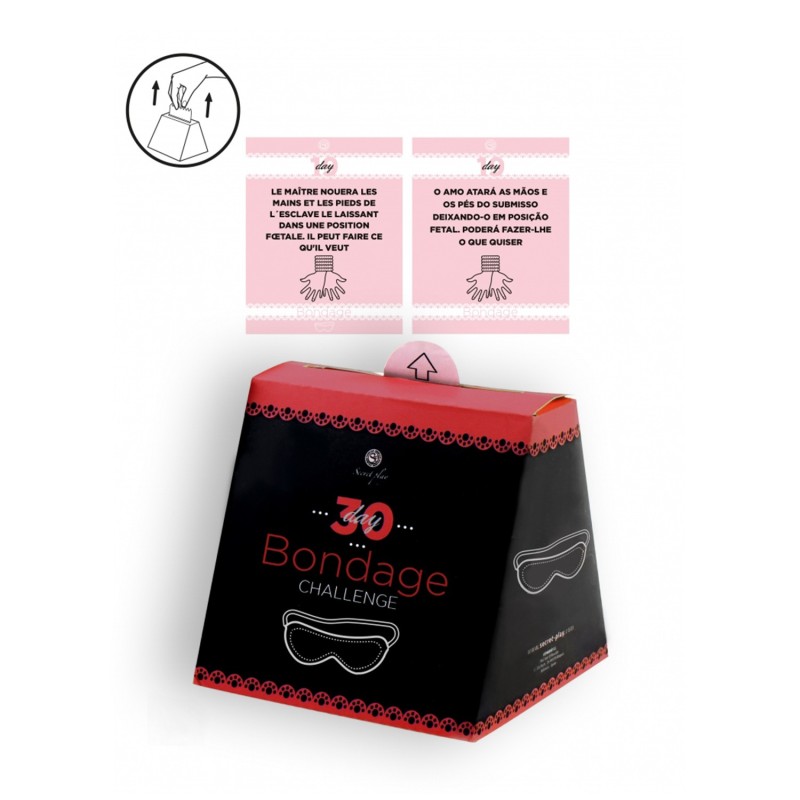 Gioco 30 Day Bondage Challenge In Portoghese E Francese Secret Play