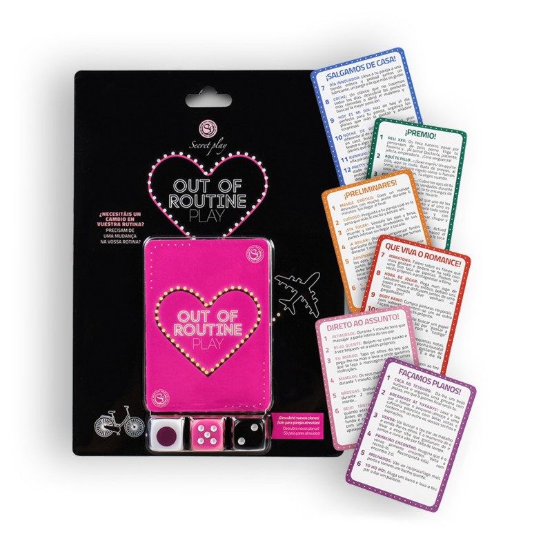 Jogo Out Of Routine Em Espanhol E Inglês Secret Play