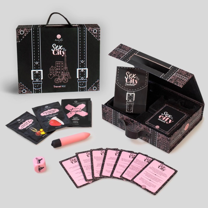 Σετ Ταξιδιού Sex In The City Kit De Viaje Es-En-De-Fr-Nl-Pt Secret Play Σετ Ταξιδιού Sex In The City Kit De Viaje Es-En-De-Fr-Nl-Pt Secret Play