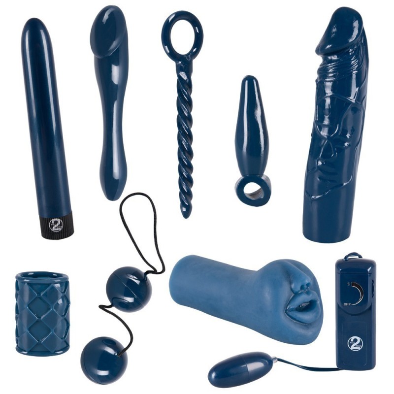 Midnight Blue Anal Kit You2Toys Set