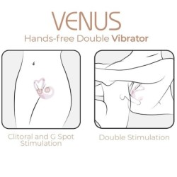 Venus Double Stimulateur Clitoris & Point G App Gratuite Rose