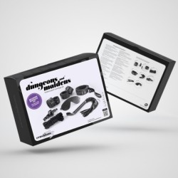Kit Bdsm Dungeons & Maidens Negro Crushious