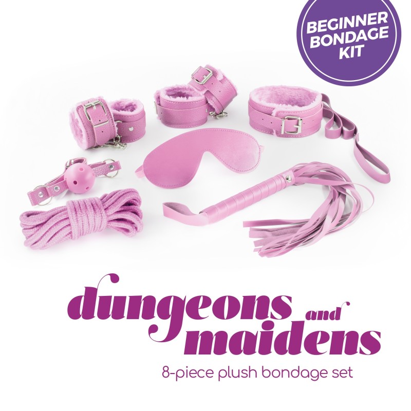 Bdsm Dungeons & Maidens Rosa Crushious Set
