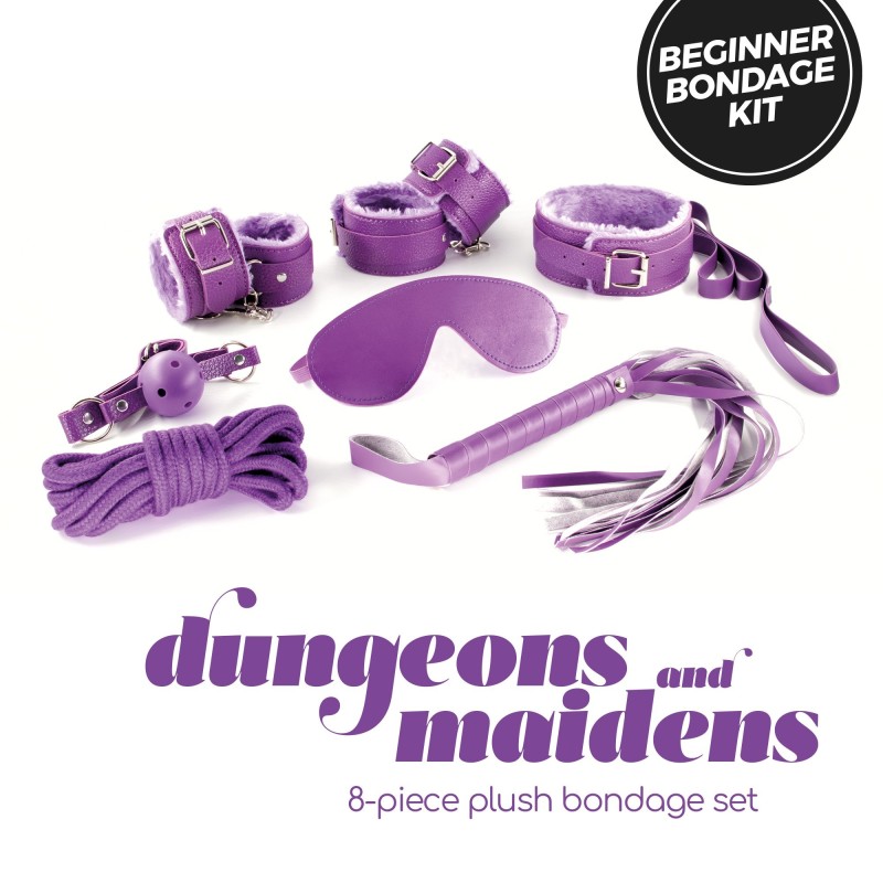 Kit Bdsm Dungeons & Maidens Lila Crushious