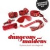 Bdsm Dungeons & Maidens komplekt punane Crushious