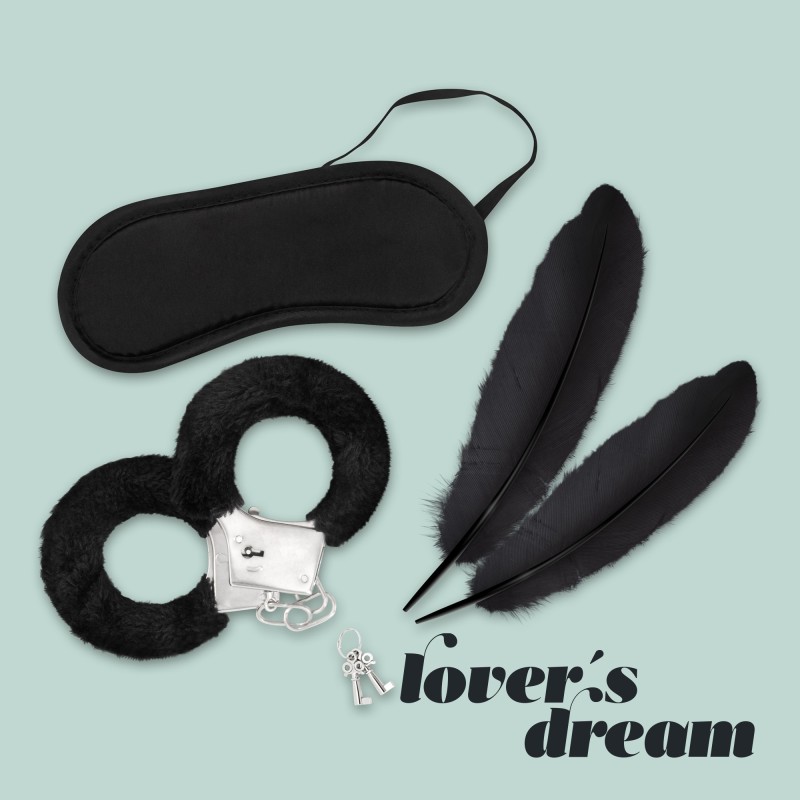 Lover'S Dream Crushious juodos spalvos vergijos rinkinys