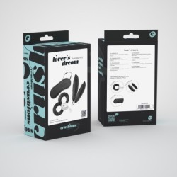 Lover'S Dream Crushious fekete rabszolgaság szett