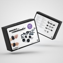 Kit Bondage Master & Cummander Com 11 Peças Crushious