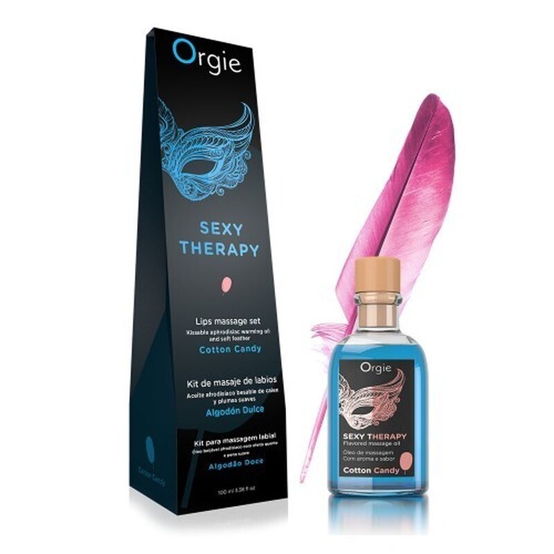 Lips Sexy Therapy Masszázs Készlet, Édes Pamut Orgie