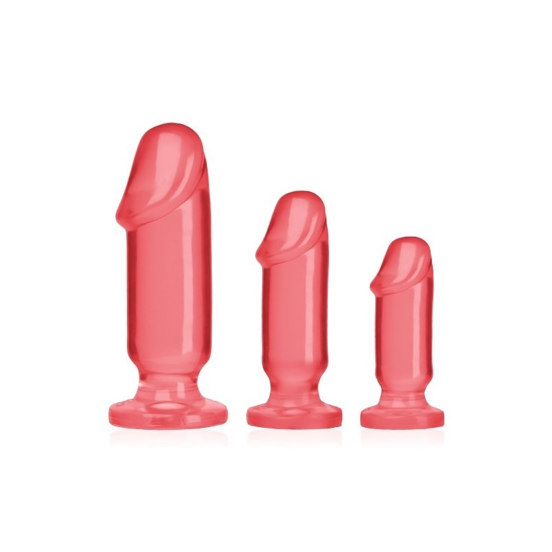 Kit med analpluggar Anal Starter Kit Rosa