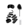 Σετ Περιορισμού Bed Bindings Restraint Kit Ouch! Μαύρο