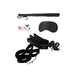 Kit di Restrizione Bondage Belt Restraint System Ouch! Nero