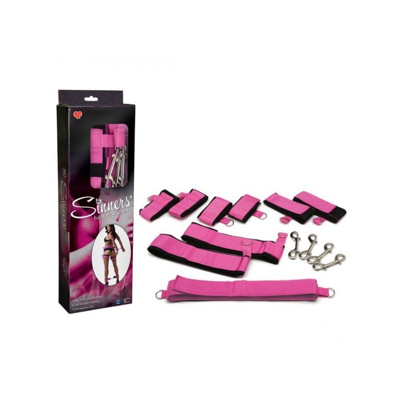 Súprava na obmedzenie pohybu celého tela Restraints Sinners? Súprava na obmedzenie pohybu celého tela Restraints Sinners?