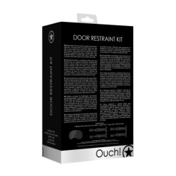 Durų Varžtų Rinkinys Door Restraint Set Ouch! Juodas