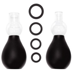 Nippel Erector Set Schwarz Saugnapf-Kit