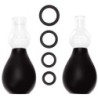 Nippel Erector Set Schwarz Saugnapf-Kit