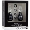Nippel Erector Set Schwarz Saugnapf-Kit