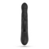 Lapin Vibrator Hase Wiederaufladbar mit Stoßfunktion Schwarz Crushious