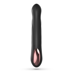 Lapin Rechargeable Rabbit Vibrator With Thrust - Black Crushious