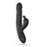 Lapin Vibrator Hase Wiederaufladbar mit Stoßfunktion Schwarz Crushious